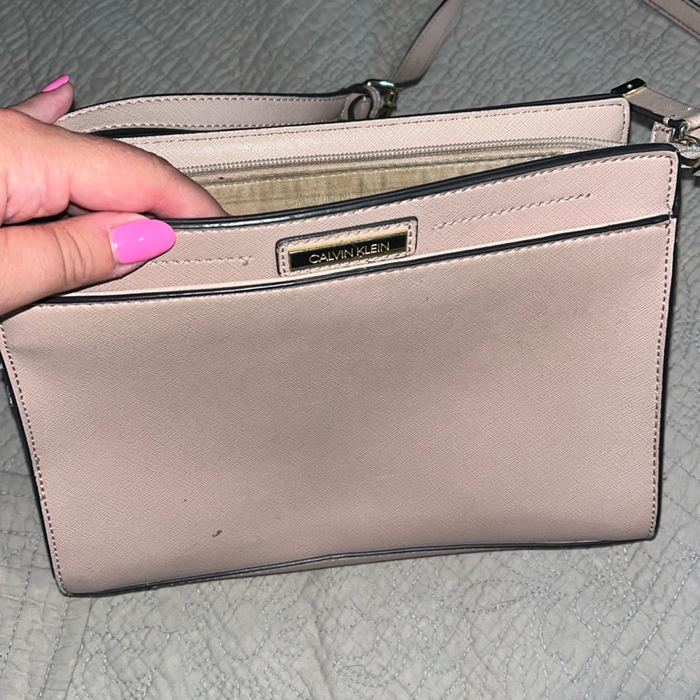 Blush Calvin Klein Crossbody Purse
